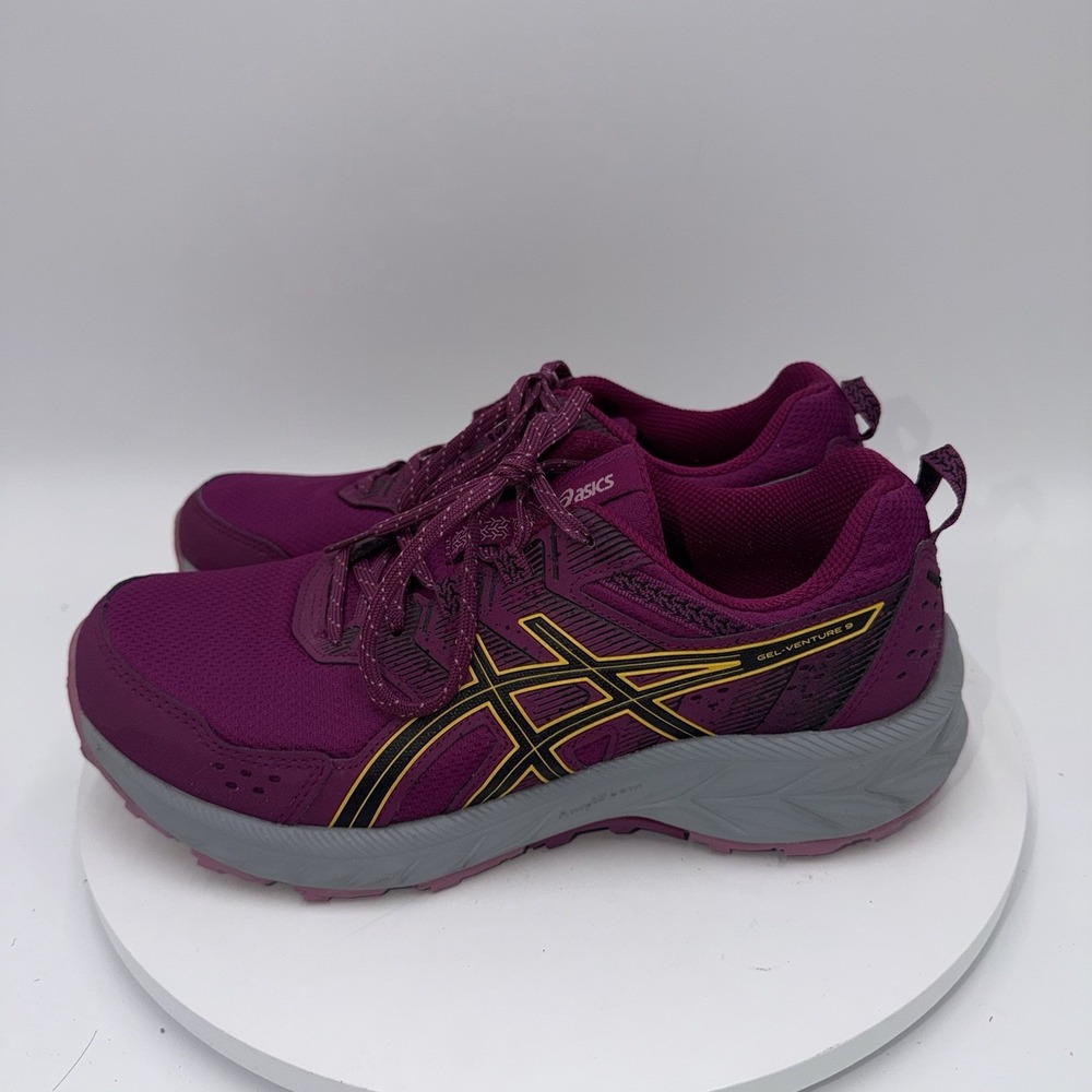 ASICS Gel-Venture 9 Women's 9.5 Wide Trail Running Shoes Color Blackberry